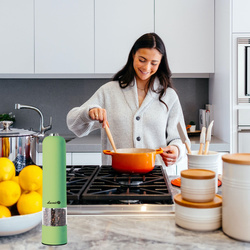 Salt, pepper and spice grinder PM-101 green Outlet