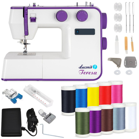 Teresa sewing machine with thread set