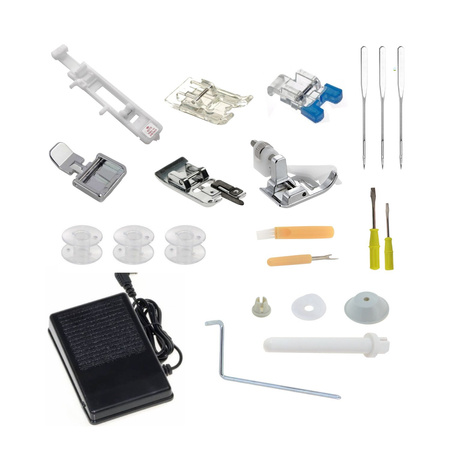 Patrycja 2090 sewing machine with protective case