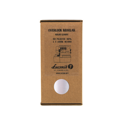 Lucznik Regular overlock thread set - White