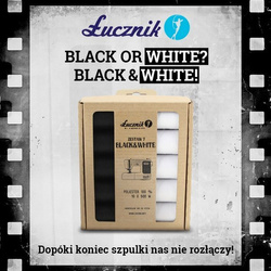 Набір ниток Lucznik: Black&amp;White Maxi