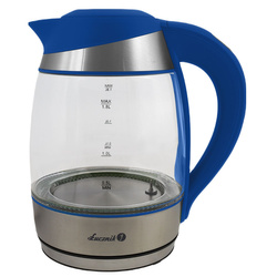 Electric kettle with temperature control WK-2020 blue