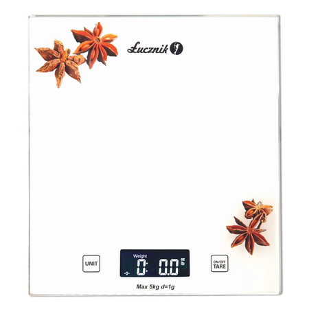 Electronic kitchen scale PT-852 EX white