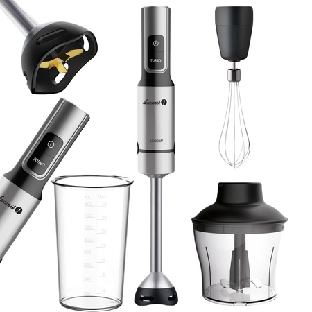 STABMIXER JK-1500 TITAN SCHWARZ EXTRA STARK DELUXE SET