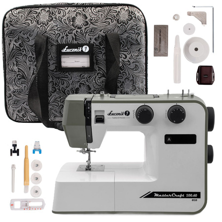 Maszyna do szycia Łucznik Master Craft 100.60 eco z walizką