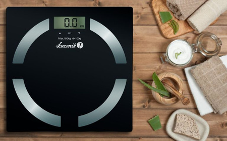 Electronic analytical bathroom scale BS-11 B