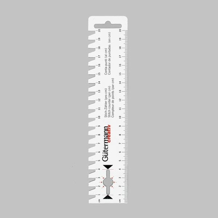 Stitch measuring ruler