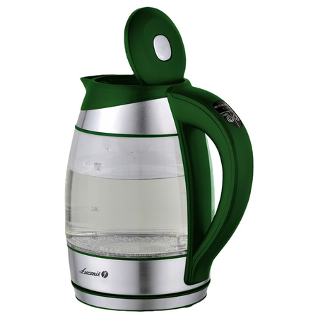 Electric kettle with temperature control WK-2020 bottle green