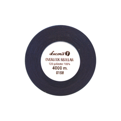 Lucznik Regular overlock thread set - Navy blue