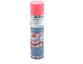 Klej tymczasowy do tkanin w sprayu